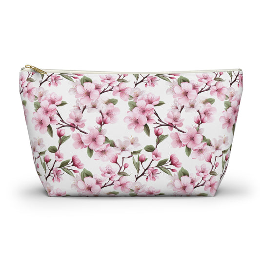 pink cherry blossom makeup bag perfect for girls birthday gift or christmas gift