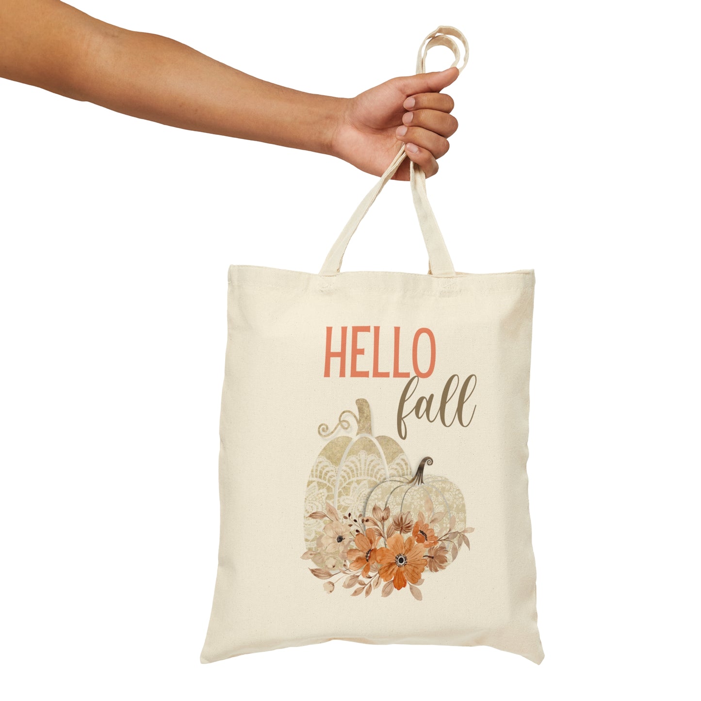 Fall Tote Bag / Pumpkin Bag