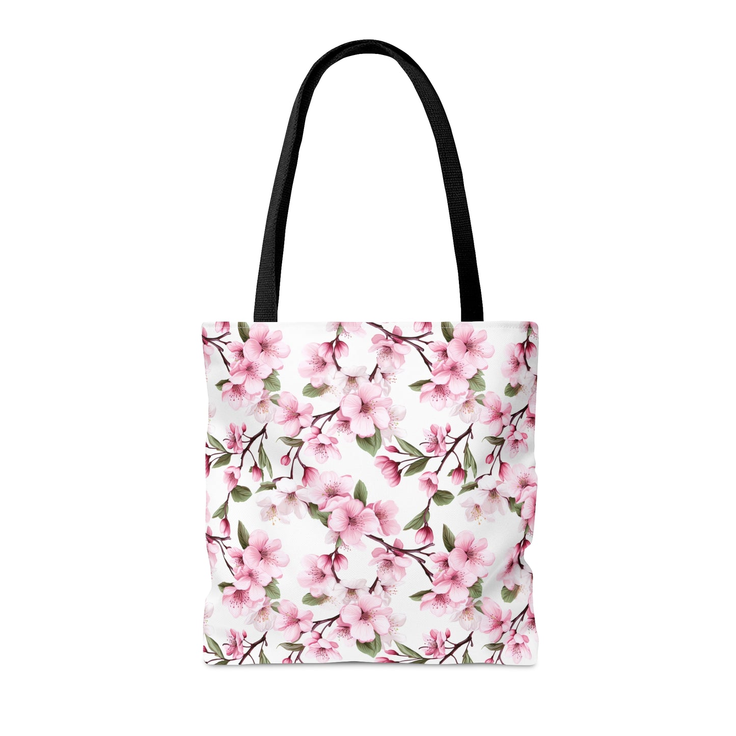 Pink Sakura Cherry Blossom Tote Bag