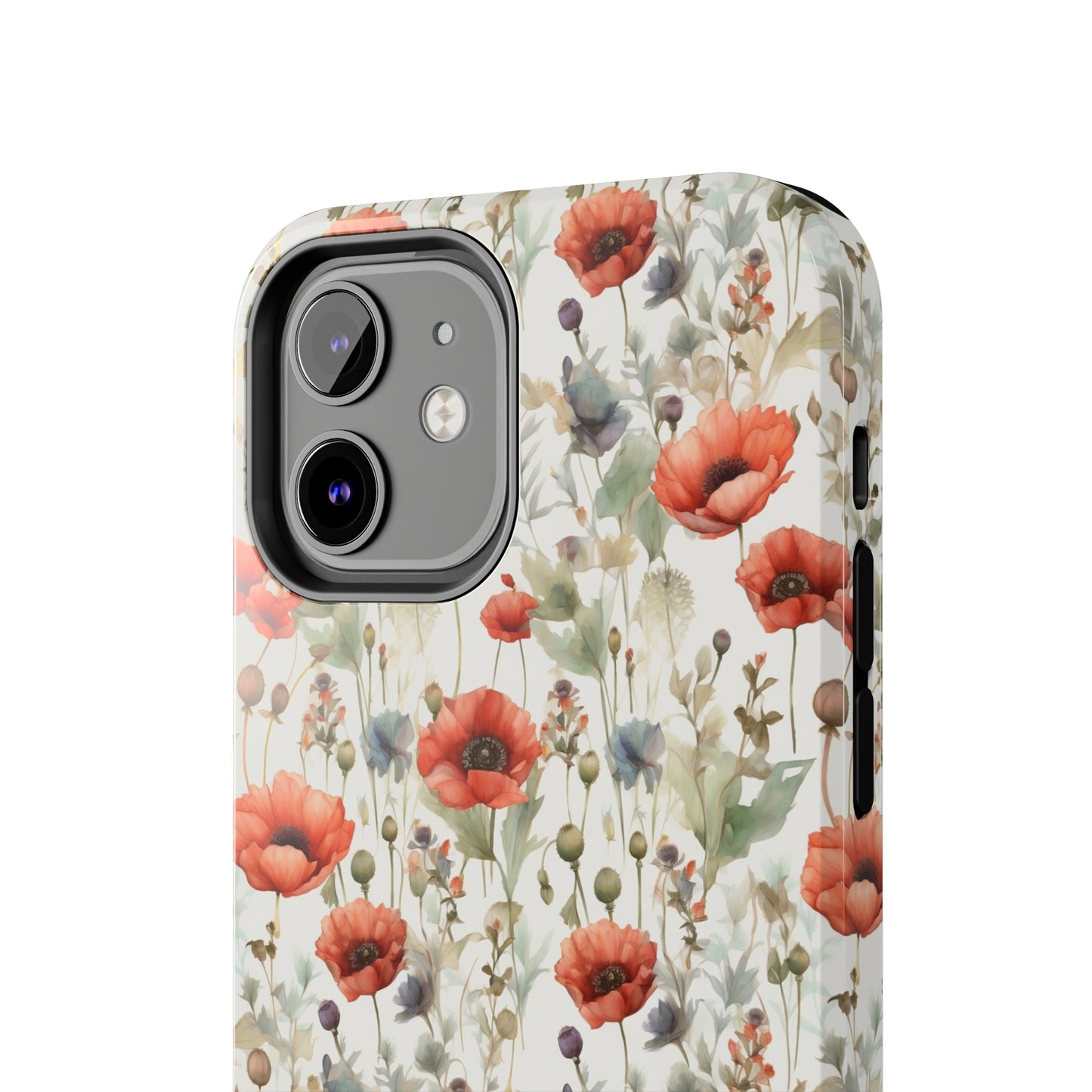 Watercolor Poppy Phone Case