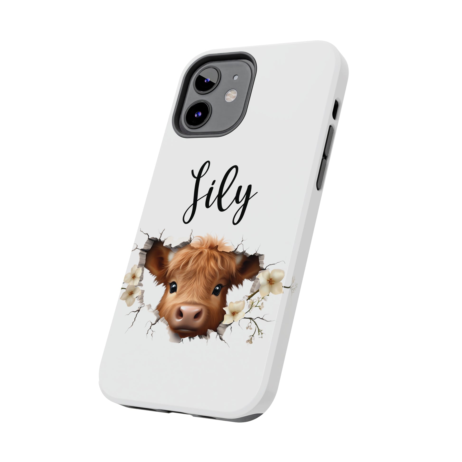 Personalized Highland Cow Phone Case – Farmhouse for the Soul Personalized Highland Cow Phone Case – Farmhouse for the Soul