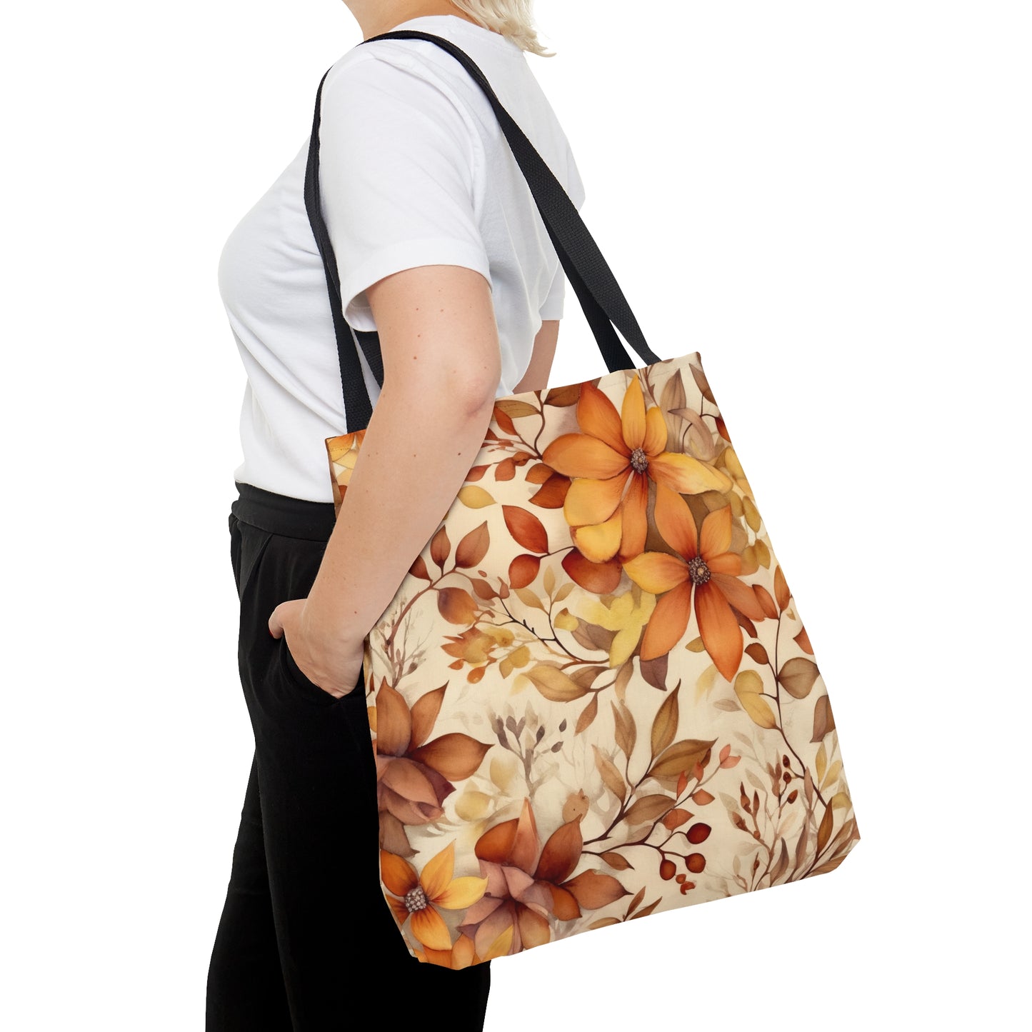 Fall Tote Bag / Fall Floral Bag