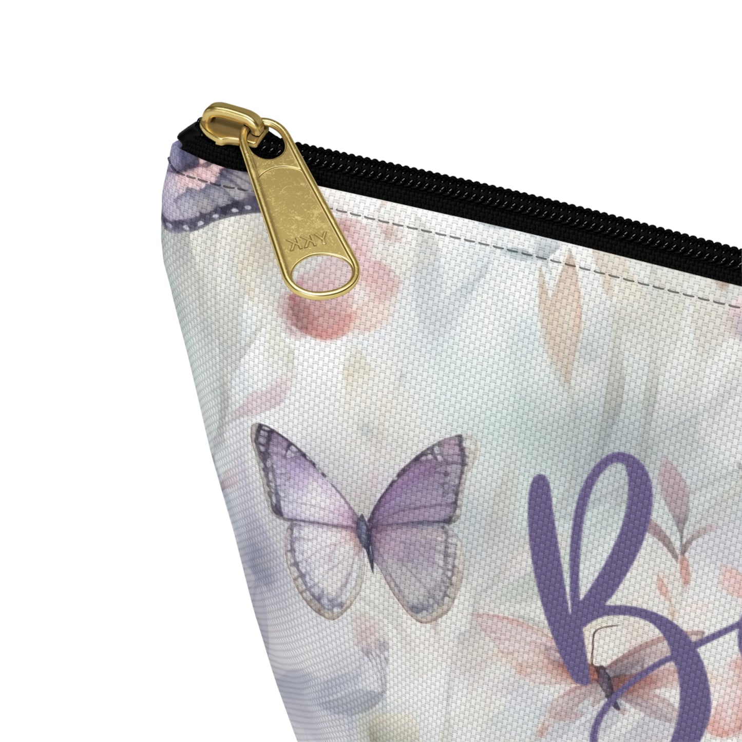 Butterfly Makeup Bag / Personalized Cosmetic Bag