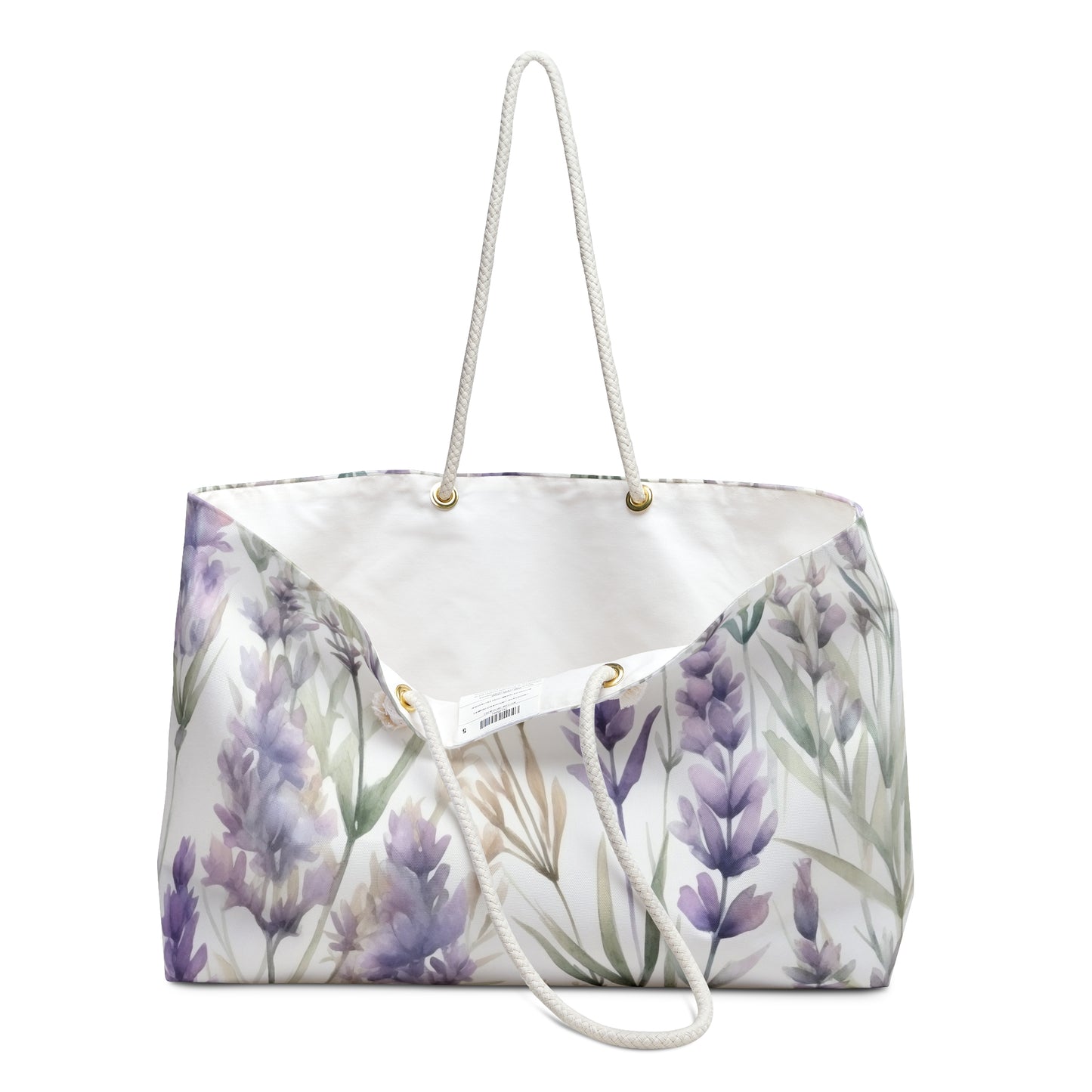 Purple Lavender Weekender Bag