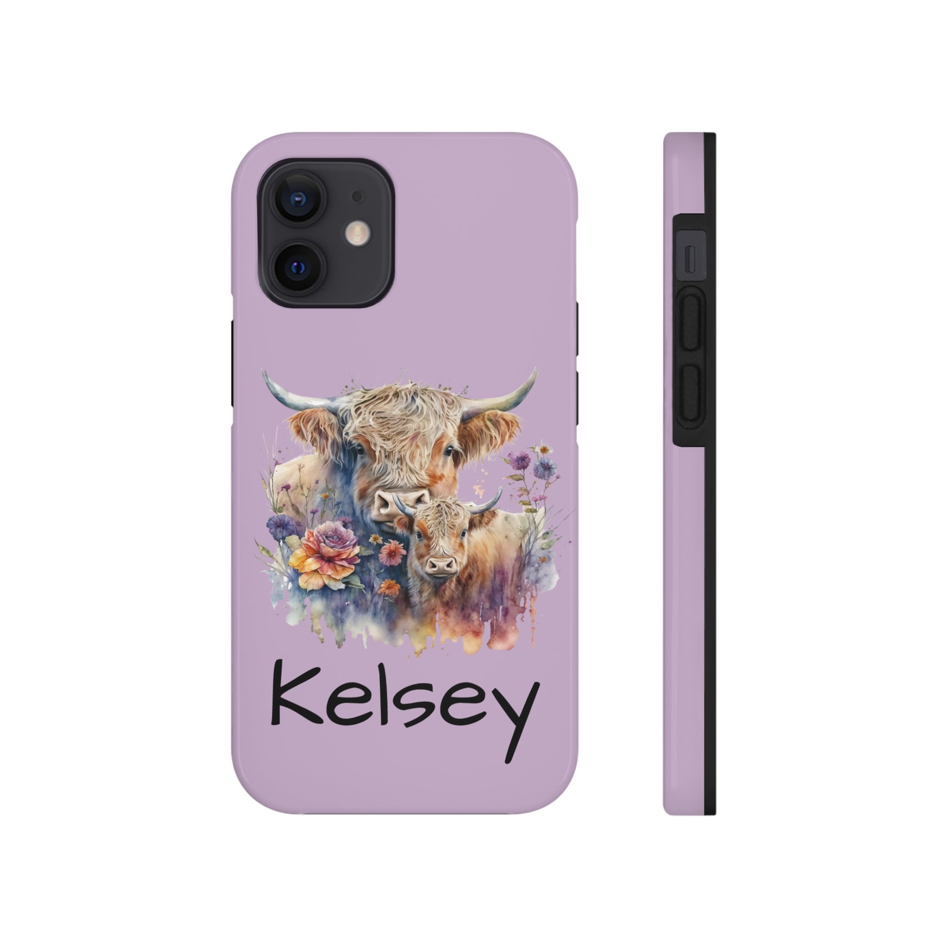 Highland Cow IPhone Case / Personalized Purple Phone Case – Farmhouse for the Soul Highland Cow IPhone Case / Personalized Purple Phone Case – Farmhouse for the Soul