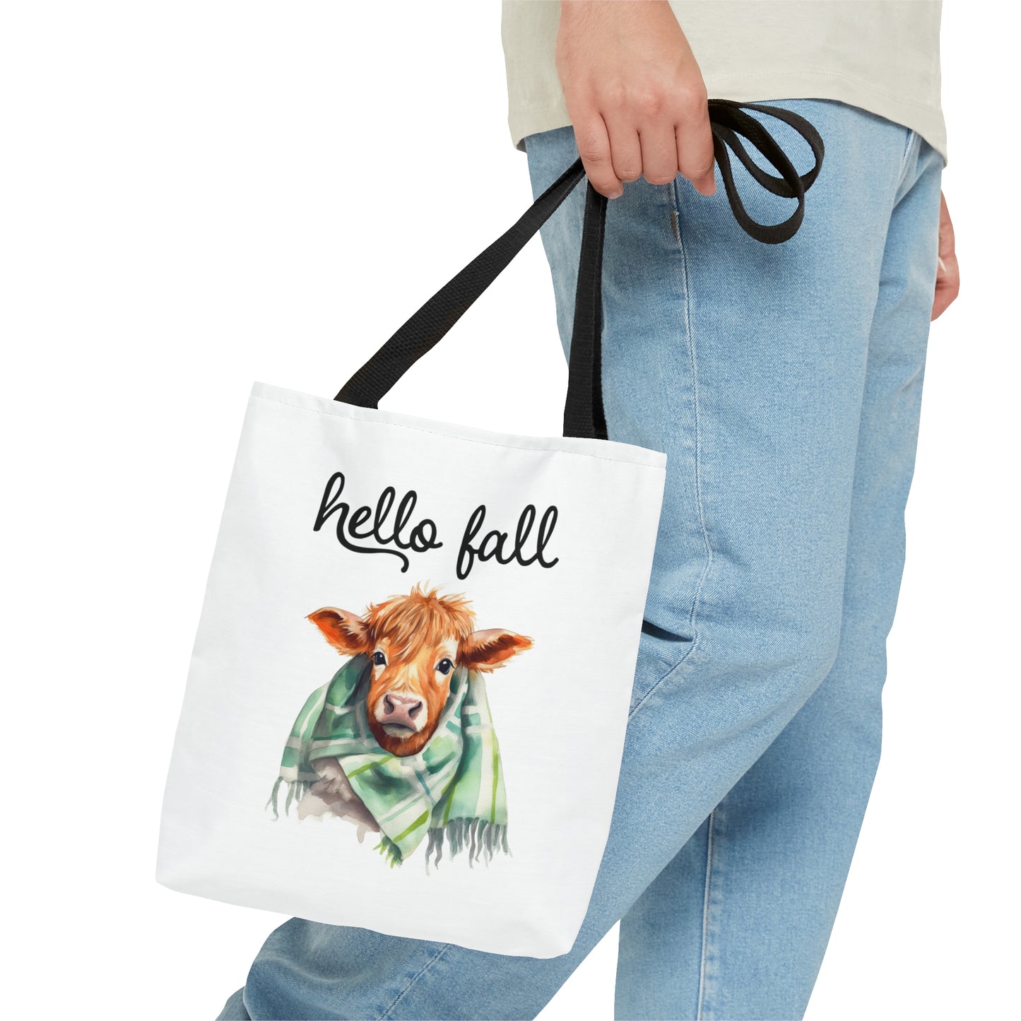Fall Tote Bag / Highland Cow Bag