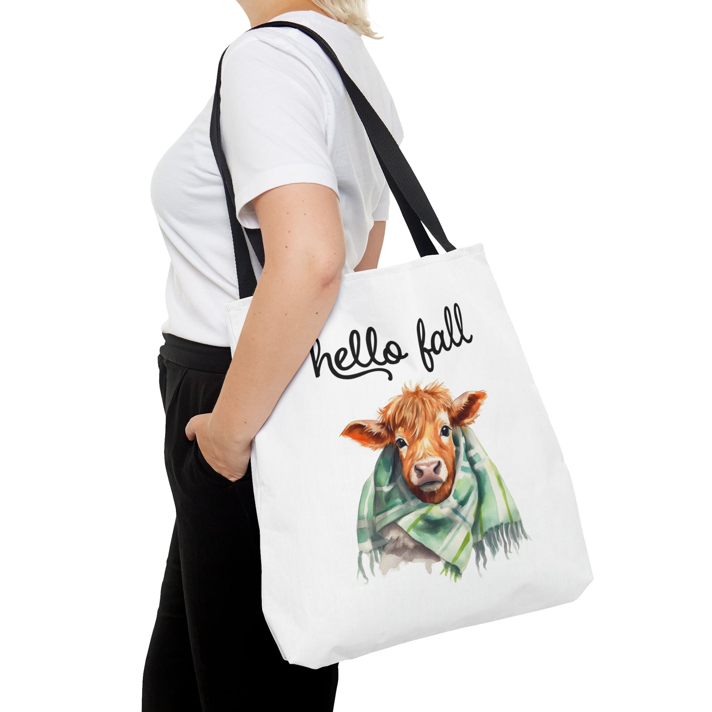 Fall Tote Bag / Highland Cow Bag