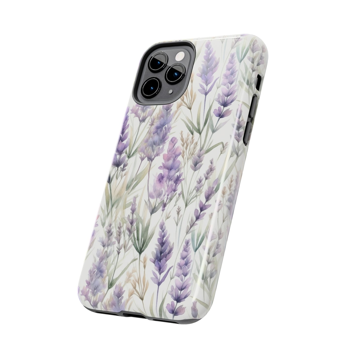 Purple Lavender Watercolor Phone Case