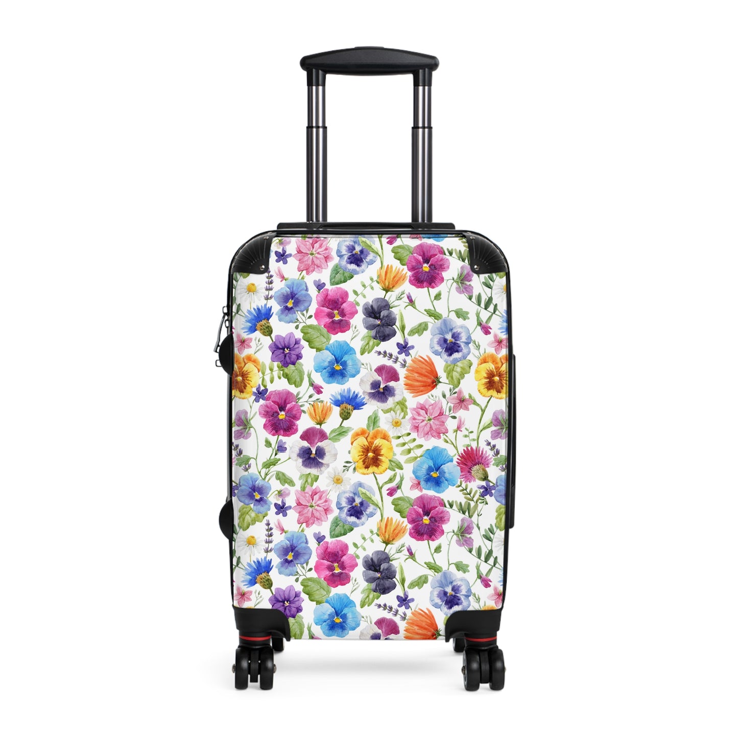 Floral Suitcase / Pansy Luggage