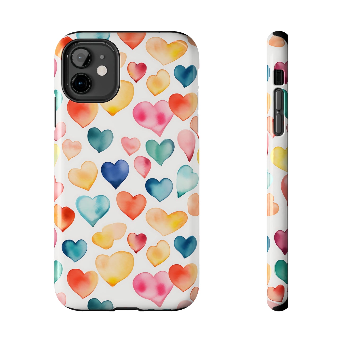 Watercolor Heart Phone Case