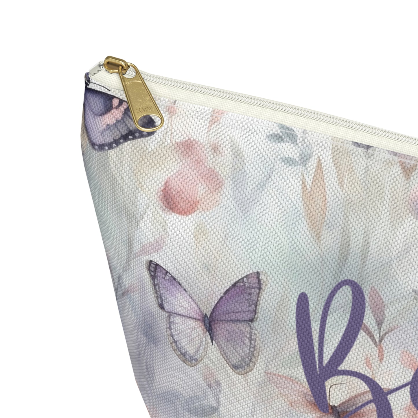 Butterfly Makeup Bag / Personalized Cosmetic Bag