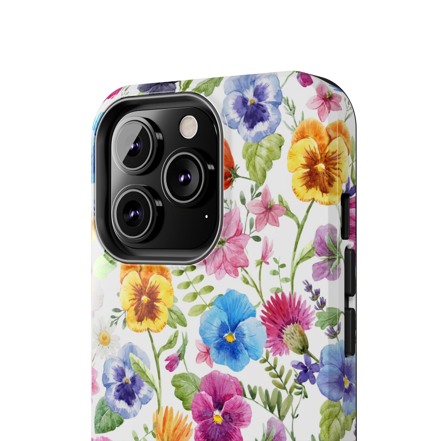 Floral IPhone Case / Pansy Phone Case
