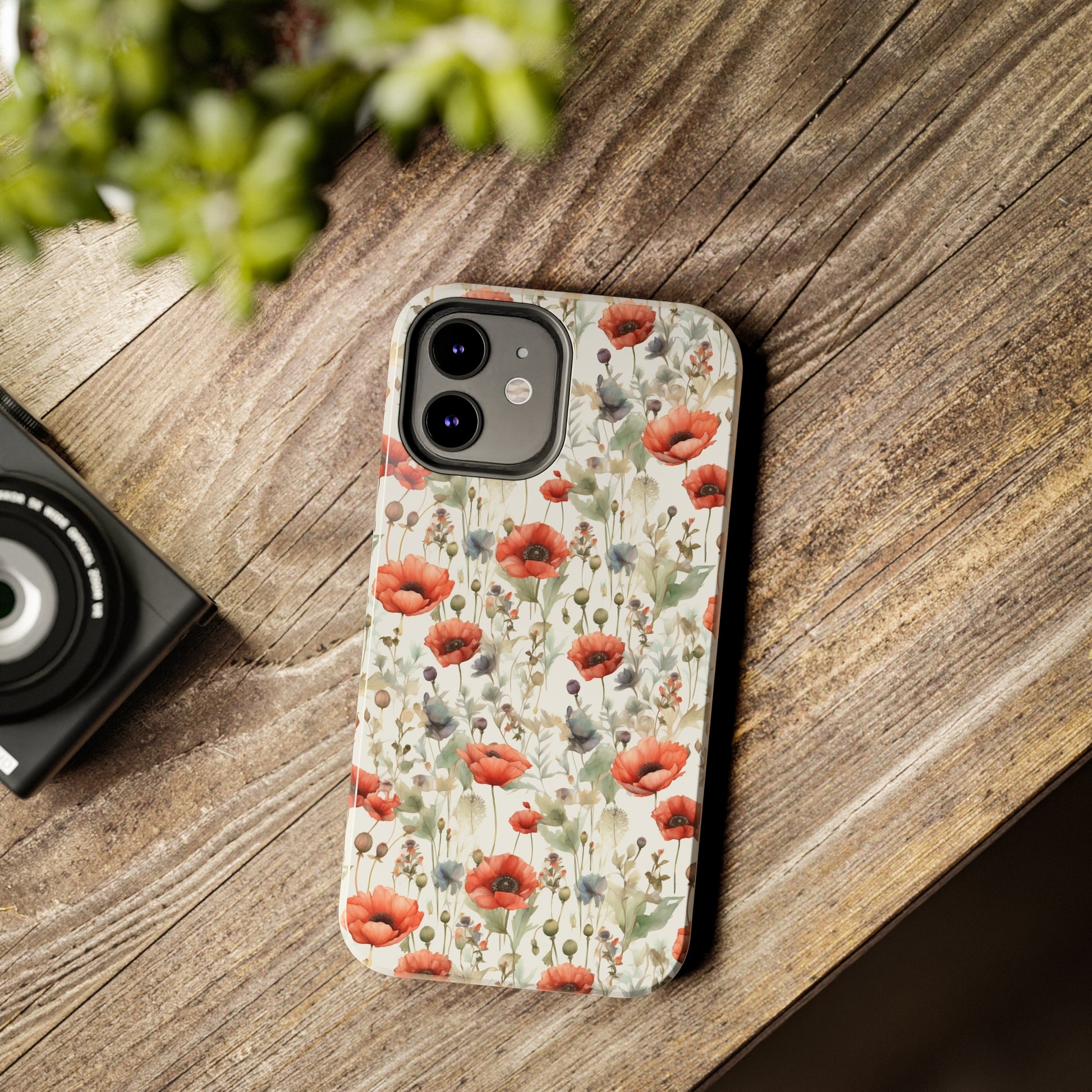 Watercolor Poppy Phone Case – Farmhouse for the Soul Watercolor Poppy Phone Case – Farmhouse for the Soul