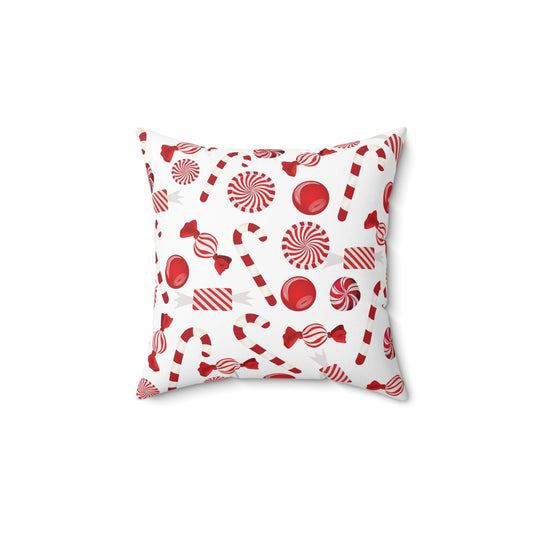 Christmas Candy Cane Pillow