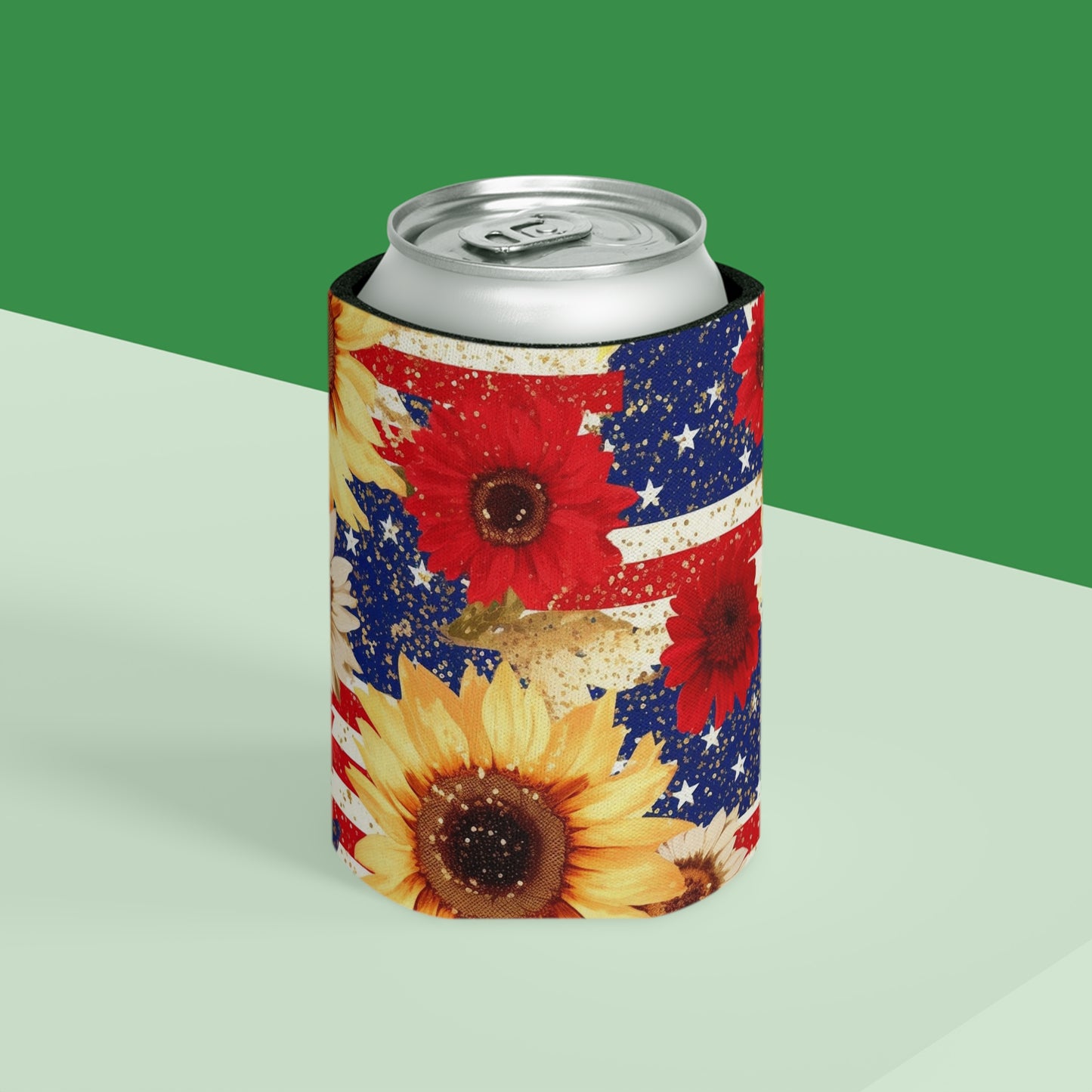 4th of July Can Coozie / Patriotic Can Cooler