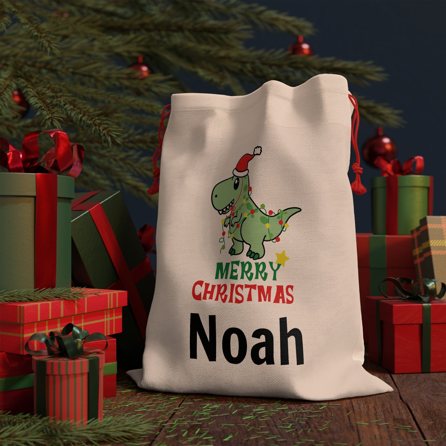 Personalized Santa Bag