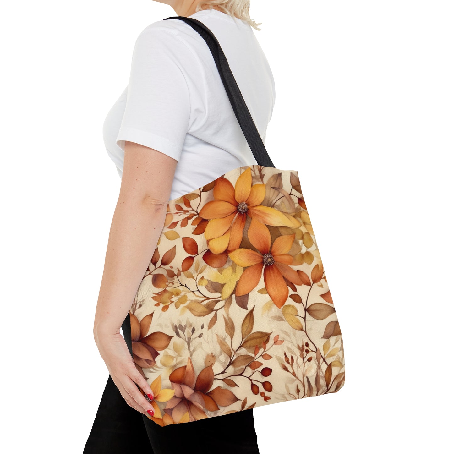 Fall Tote Bag / Fall Floral Bag