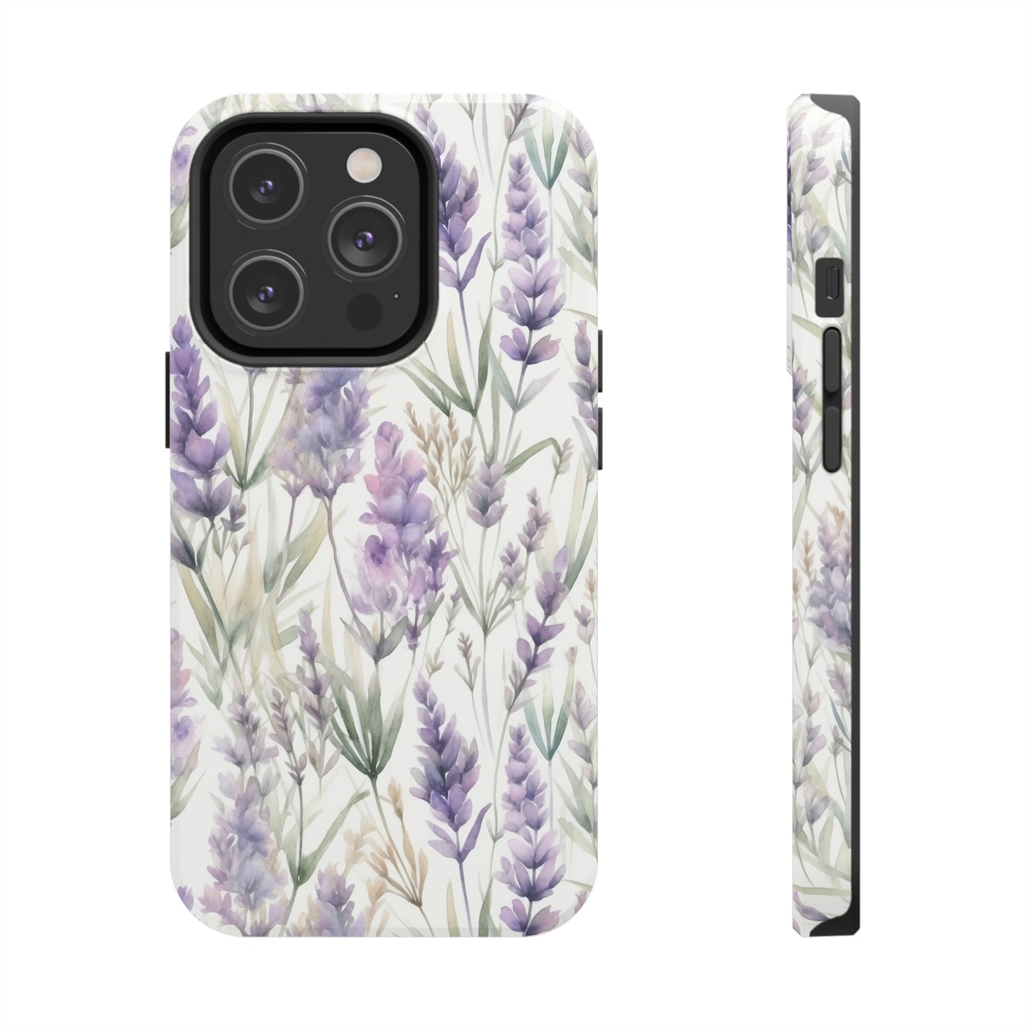 Purple Lavender Watercolor Phone Case