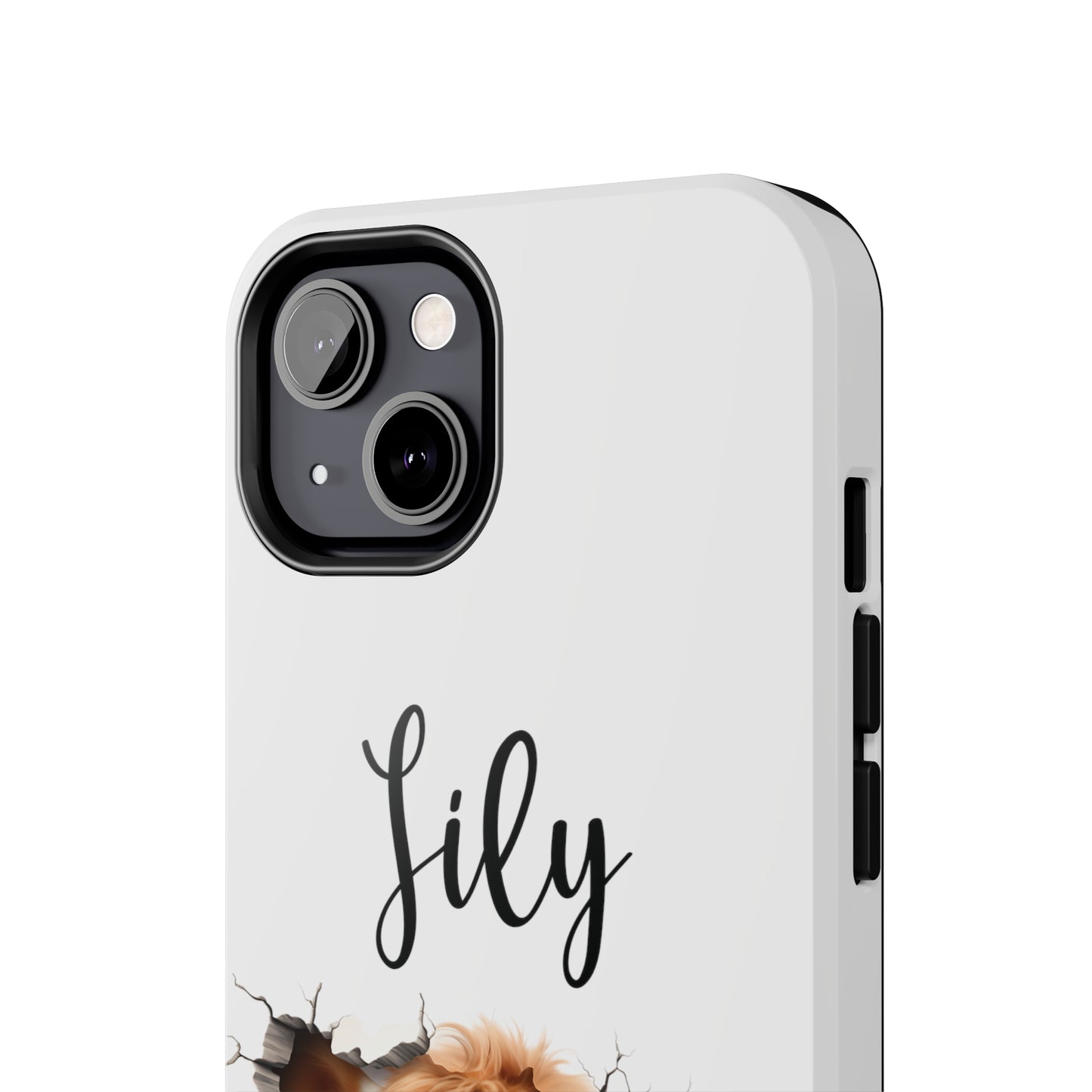 Personalized Highland Cow Phone Case