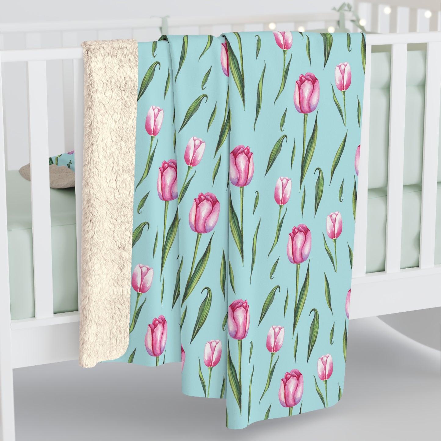 Tulip Blanket / Floral Decor