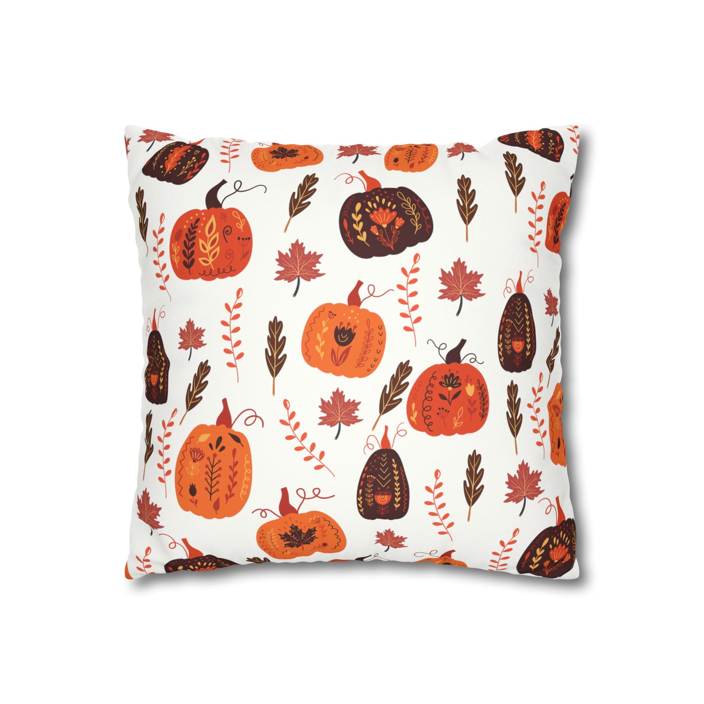 Fall Pumpkin Pillow Case