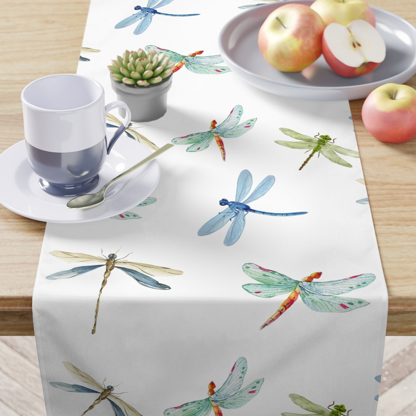 Dragonfly Table Runner / Summer Table Cover
