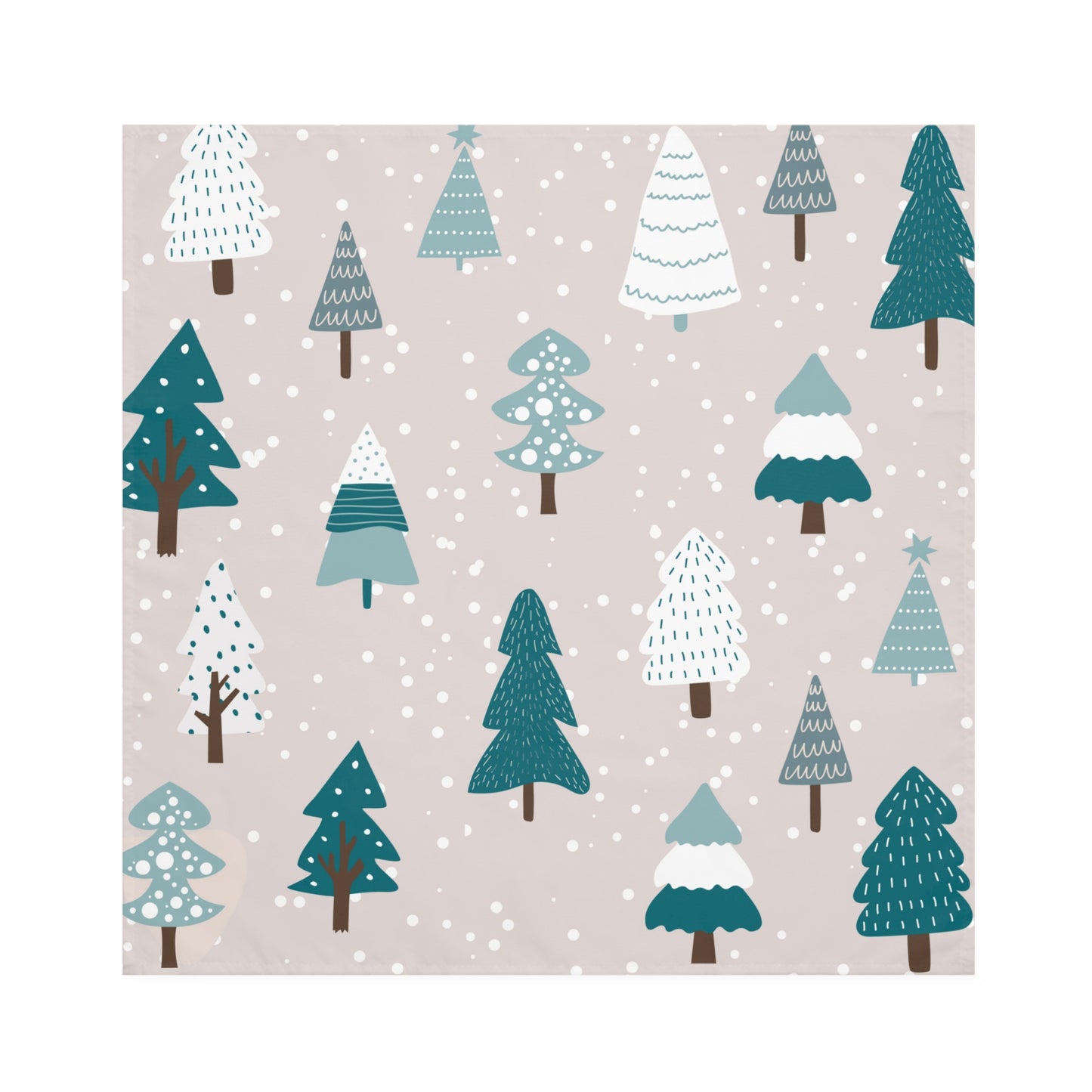 Winter Tree Napkins / Set of 4