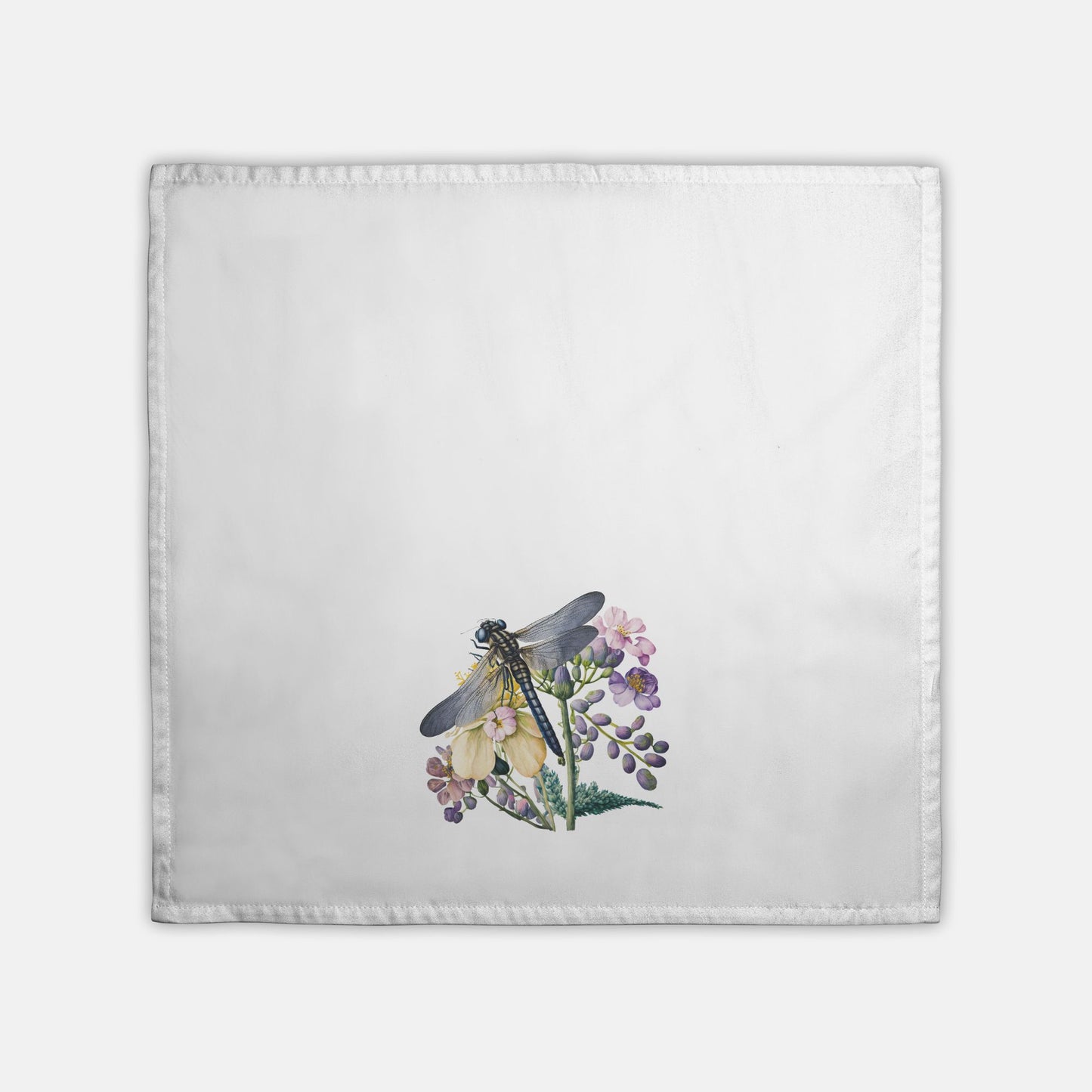 Dragonfly Floral Kitchen Tea Towel