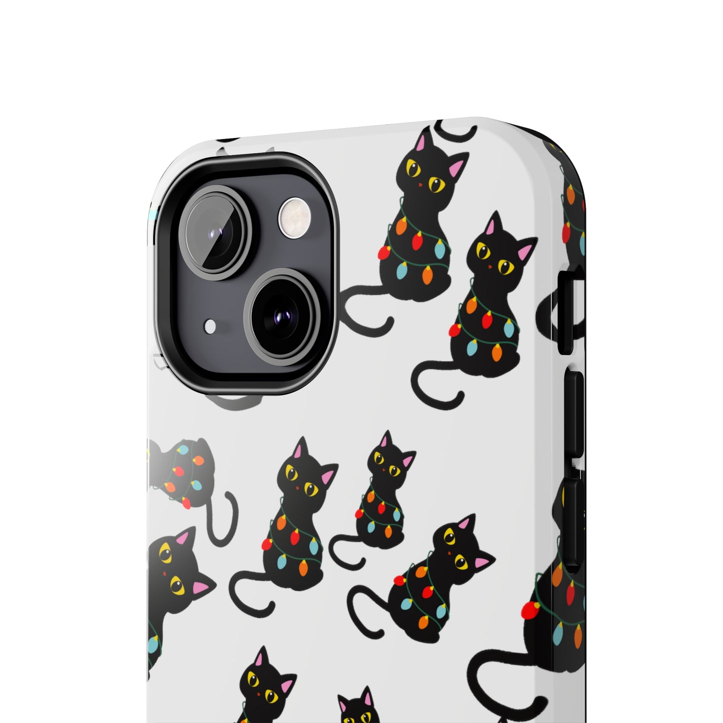 Christmas Black Cat Phone Case