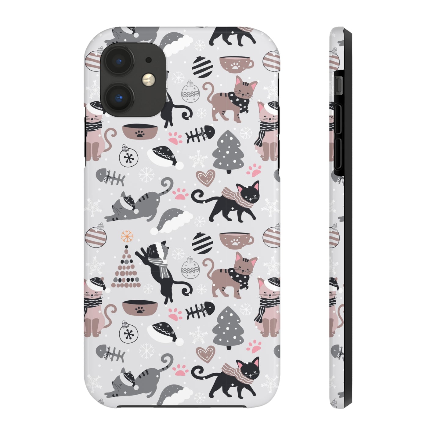 Christmas IPhone Case / Christmas Cat Phone Case