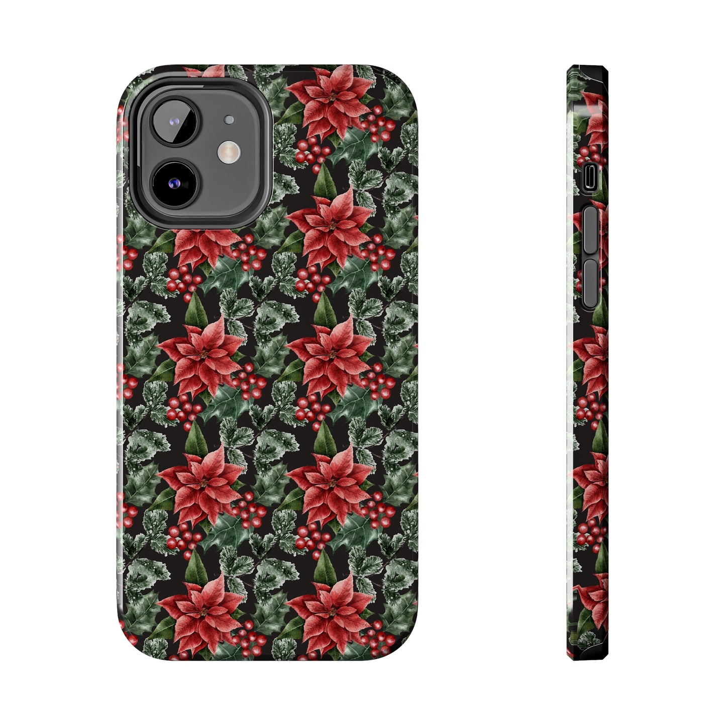 Christmas Poinsettia Phone Case