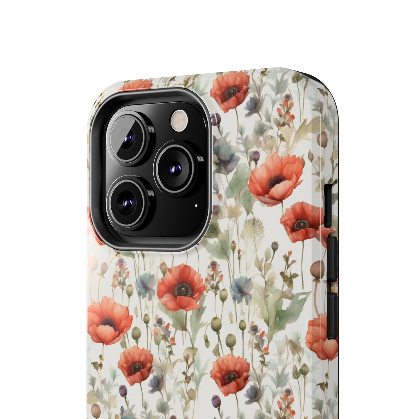 Watercolor Poppy Phone Case