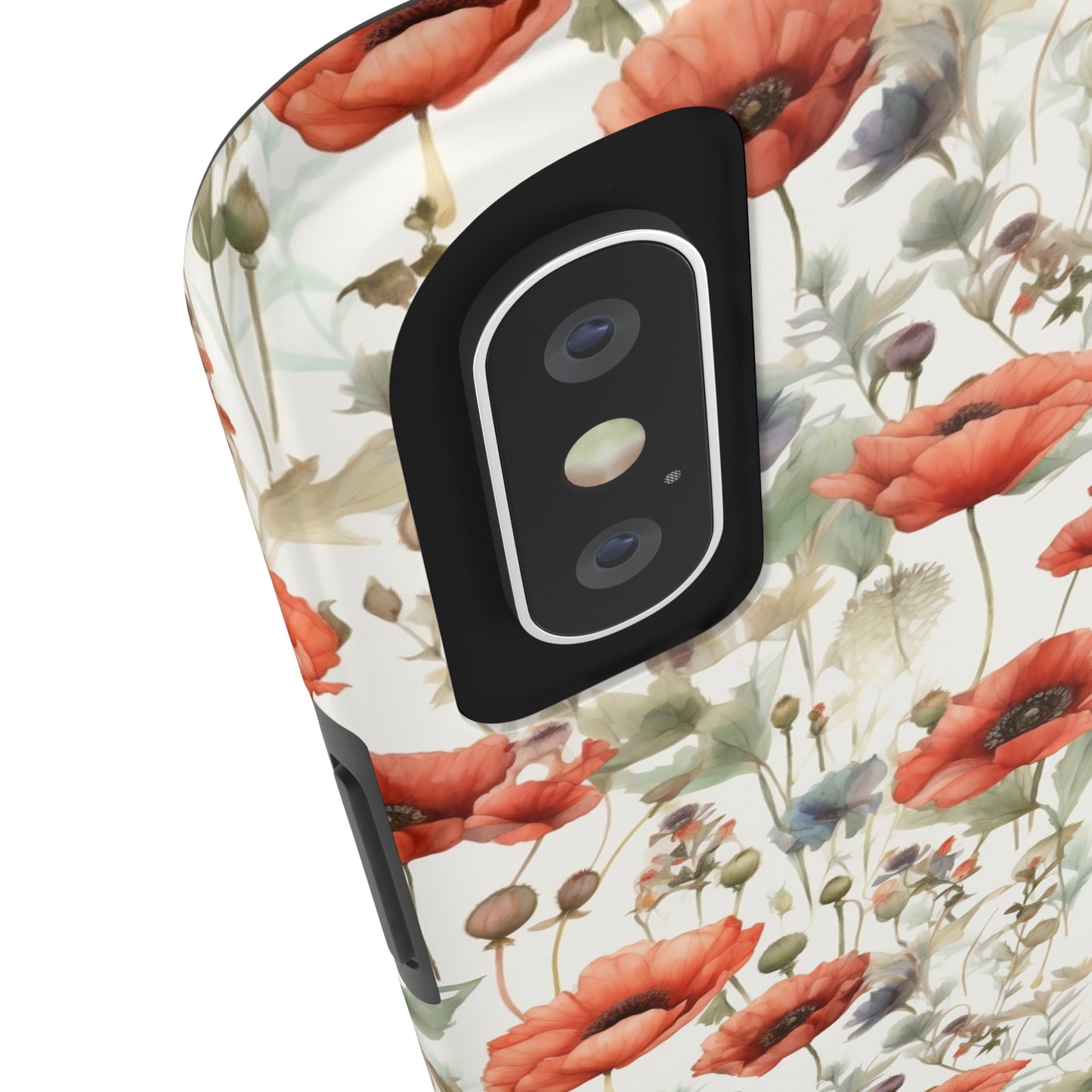 Watercolor Poppy Phone Case