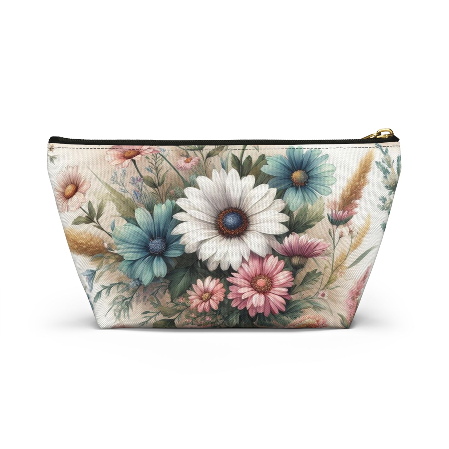 Daisy Floral Makeup Bag