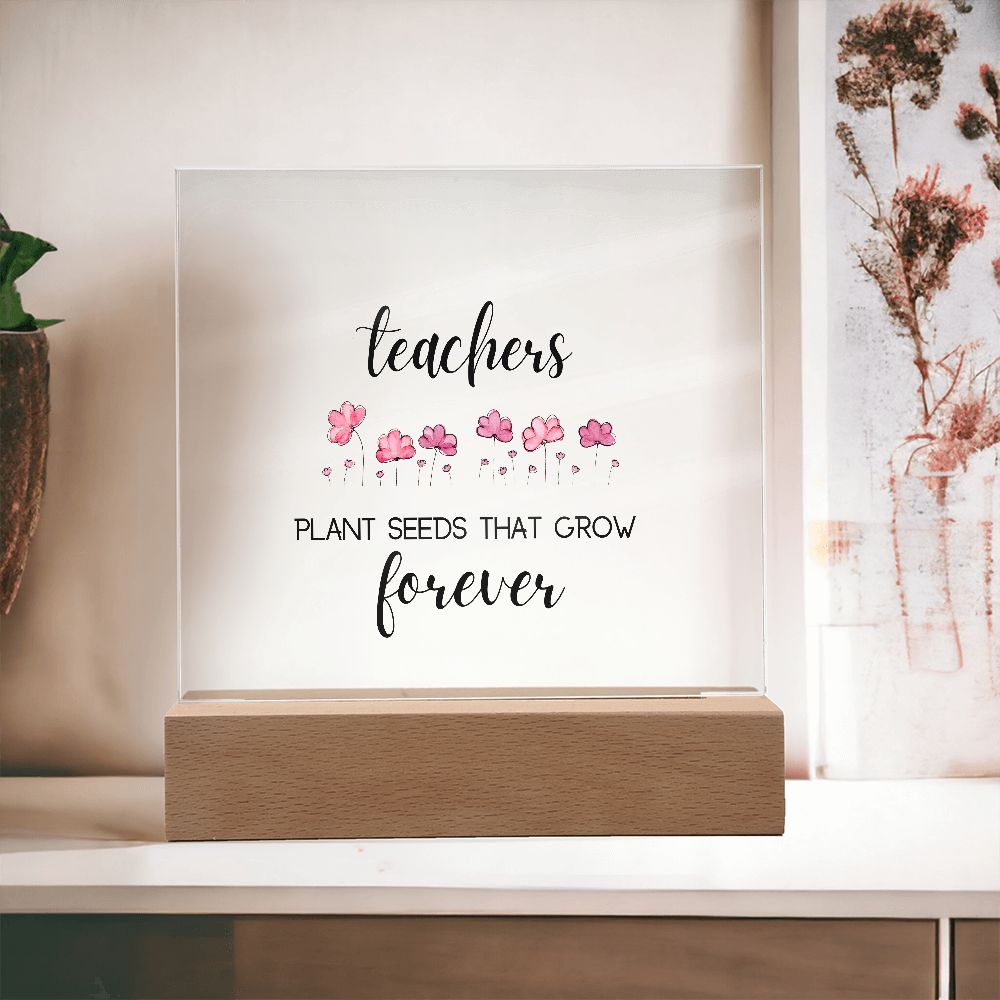 Teacher Gift / Teacher Plaque