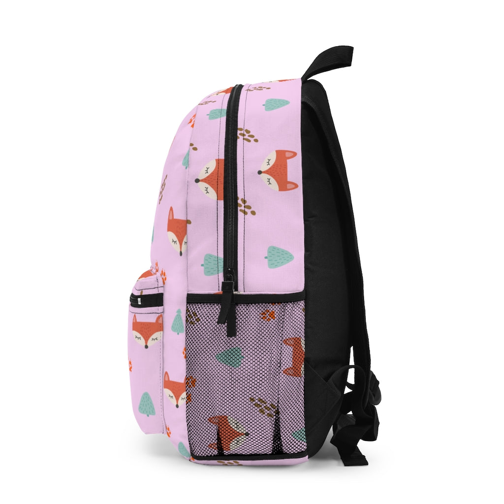 fox backpack mini Fox Backpack / Pink Fox School Bookbag – Farmhouse for the Soul