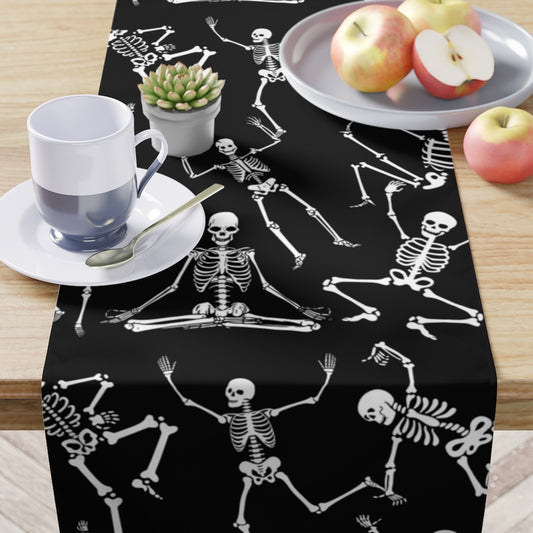 Halloween Table Runner / Skeleton Decor