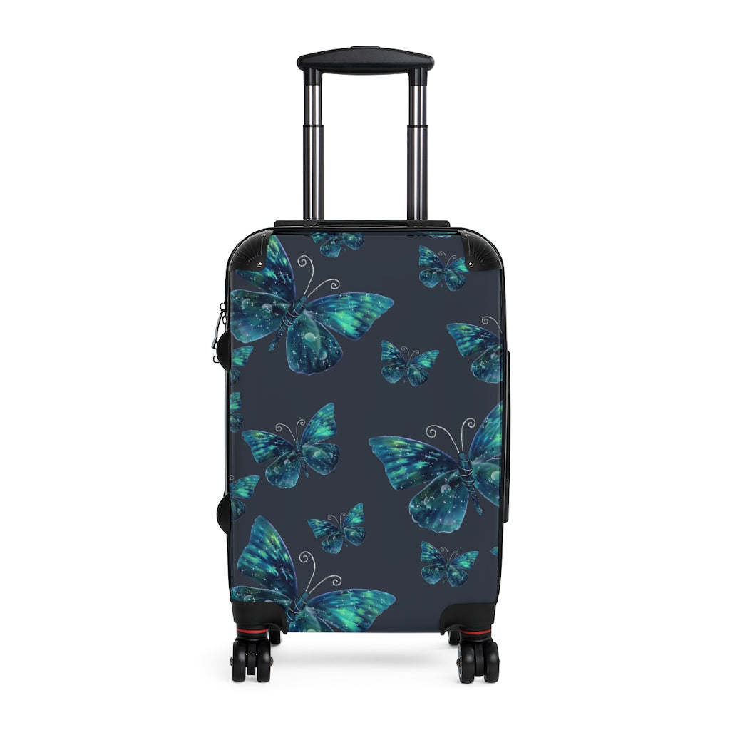 butterfly suitcase