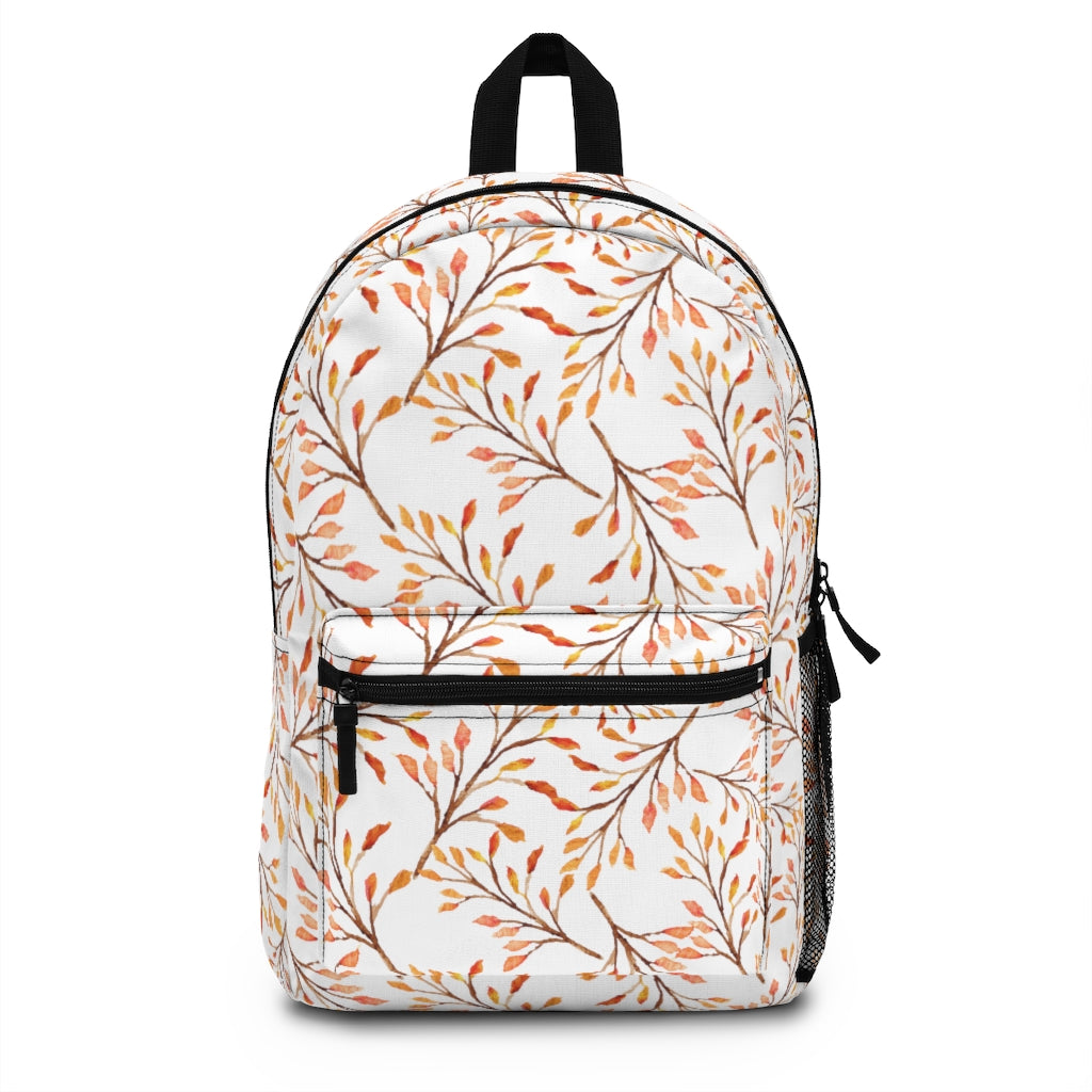 fall leaves backpack for women or girls back to school