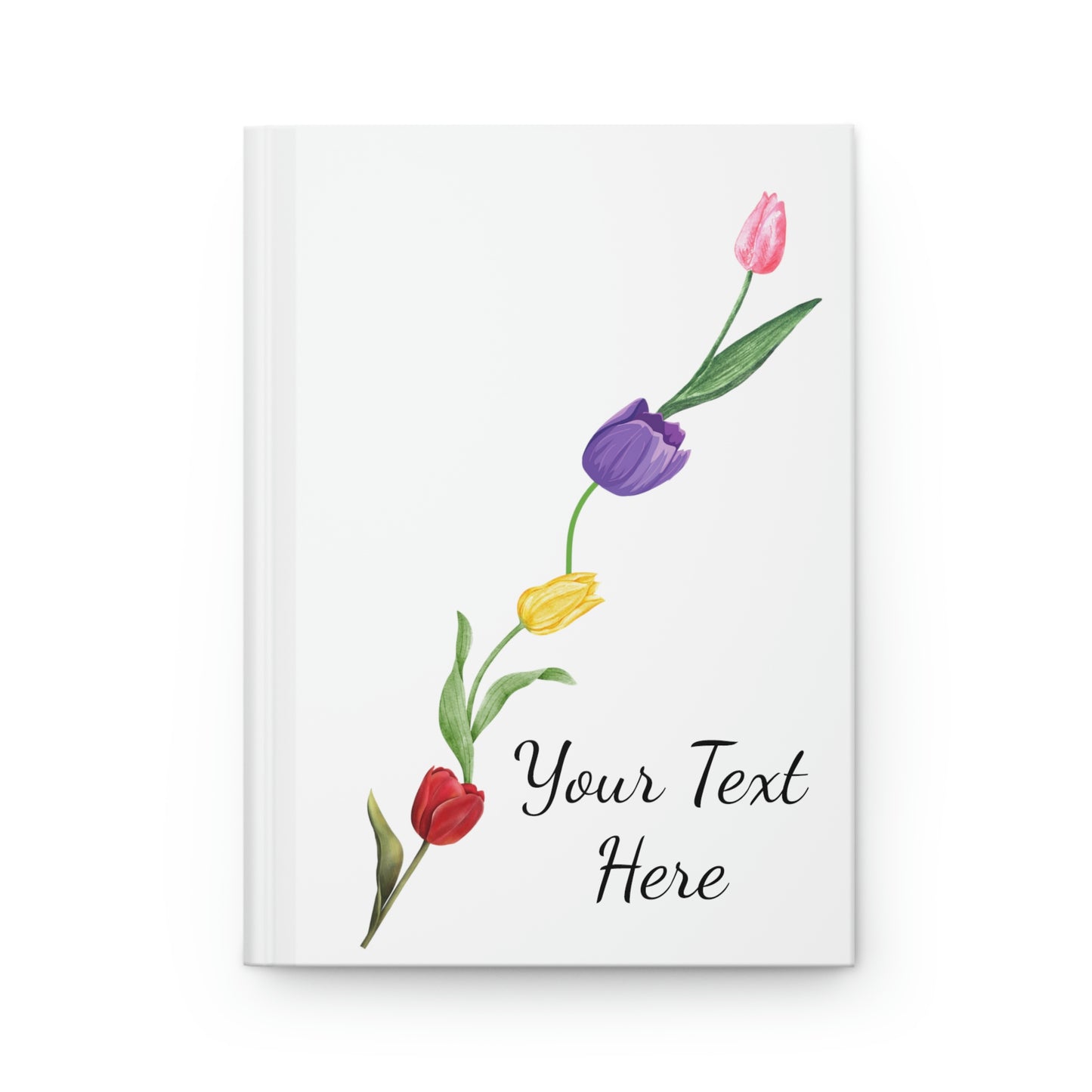 Personalized Tulip Journal