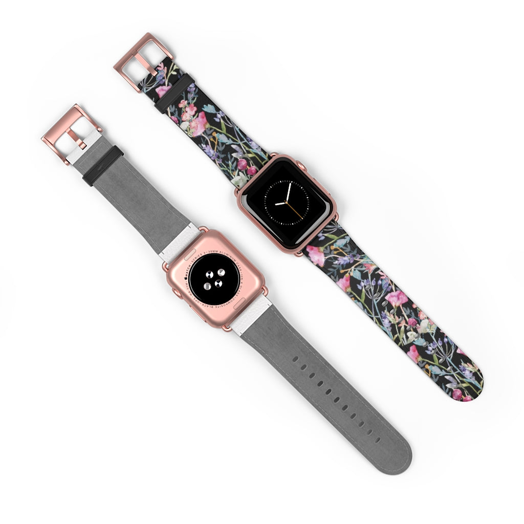 Floral apple sale watch band 38mm