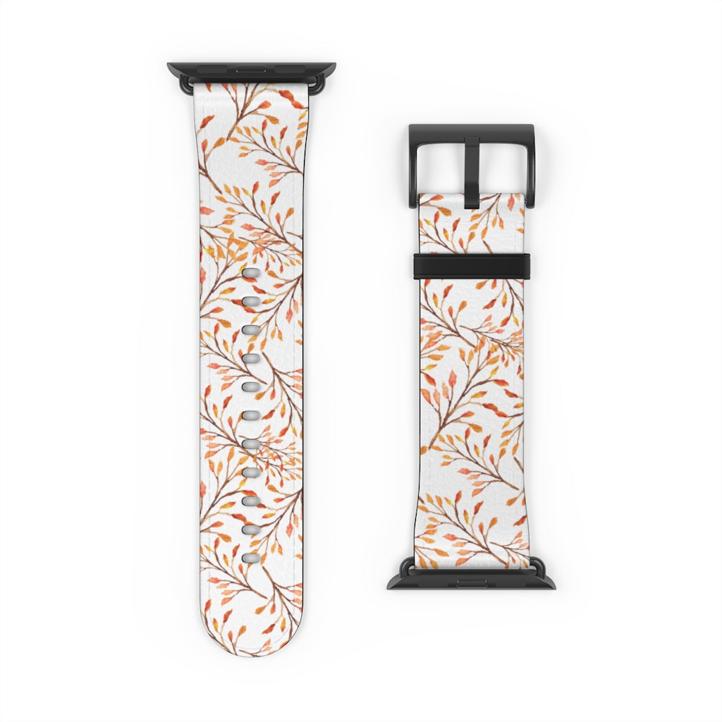 Fall Leaves Apple Watch Band / 39MM 40MM 42 Mm 44mm Band