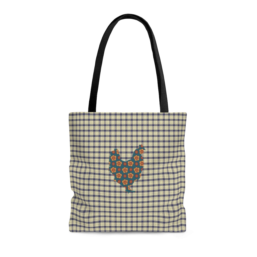 Farmhouse Tote Bag / Rooster Tote Bag