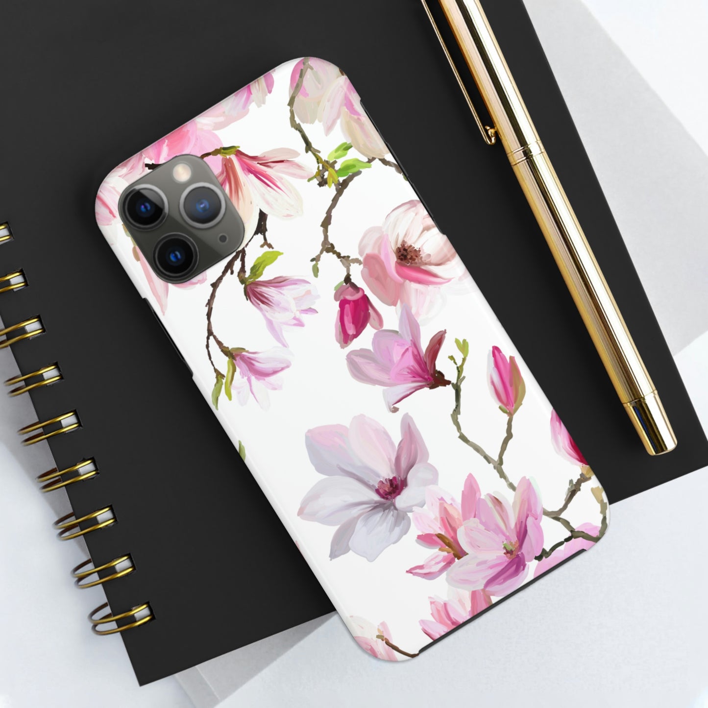 Pink Iphone Case / Magnolia Flower Iphone Case