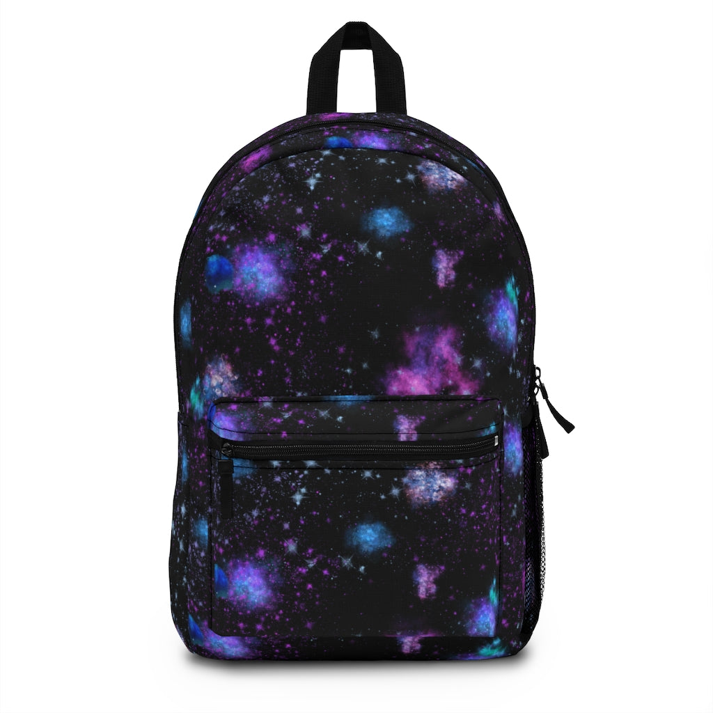 outer space backpack for girls back to school. For high school, middle school or elementary school