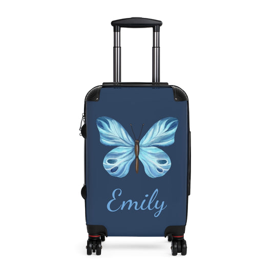 Butterfly Suitcase /  Personalized Luggage / Girl's Luggage