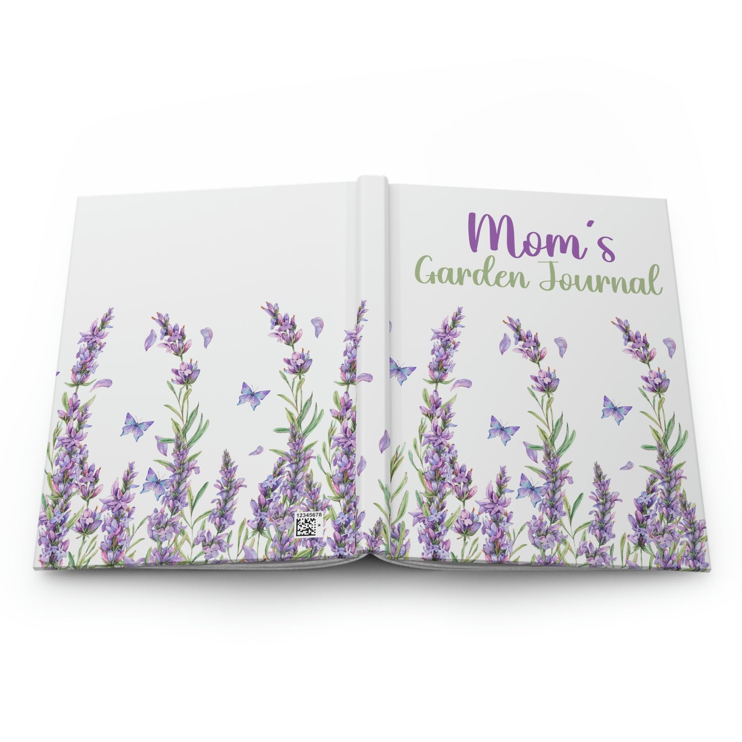 Lavender Print Mom Journal / Personalized Mom Journal