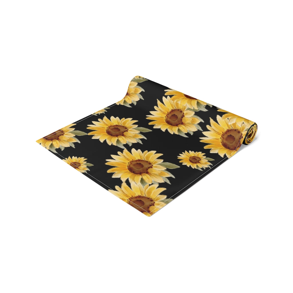 Sunflower Table Runner / Floral Table Runner