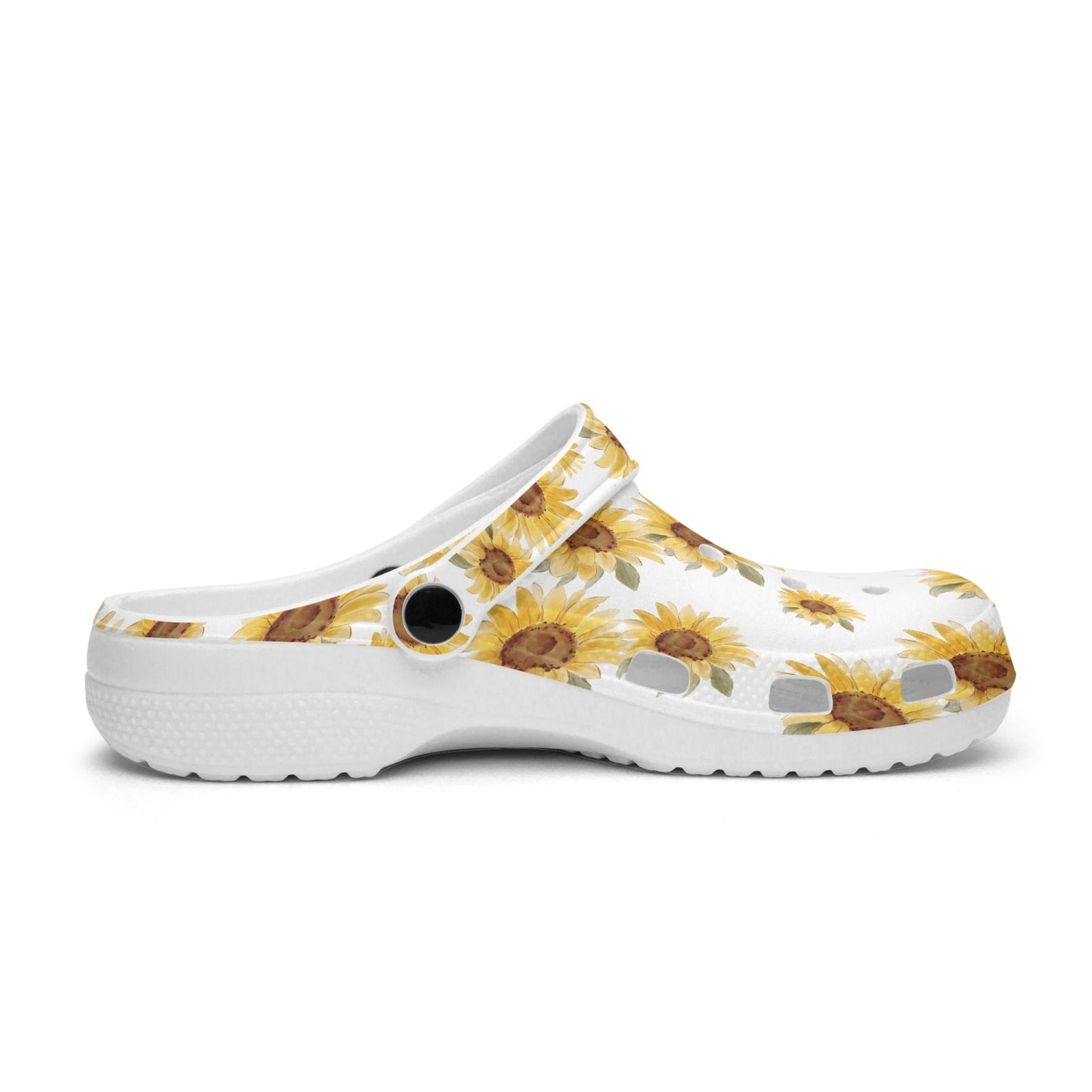 Sunflower Printed Clogs