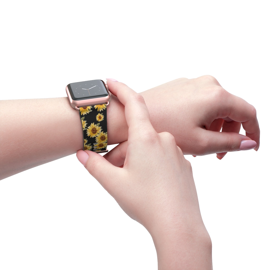 Sunflower apple watch hot sale band 38mm